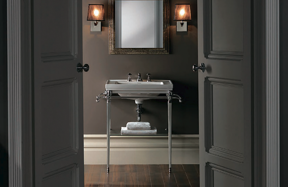 Astoria Deco Large Basin & Stand