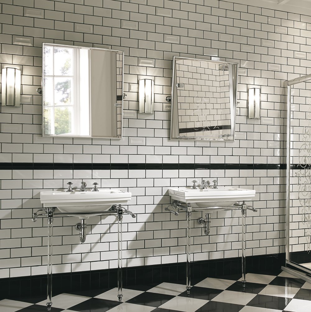 Astoria Deco Large Basin & Stand