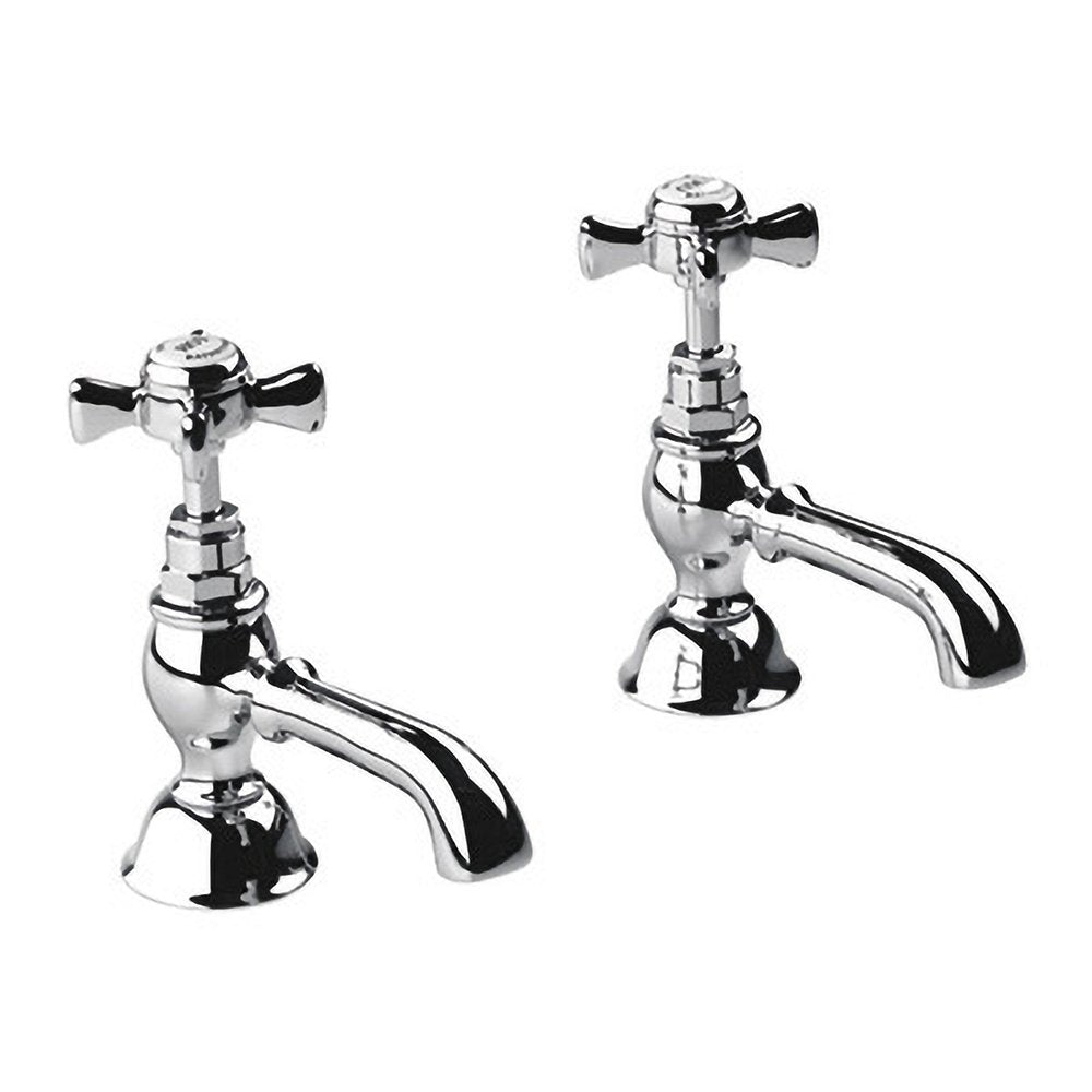 Edwardian Basin Pillar Taps