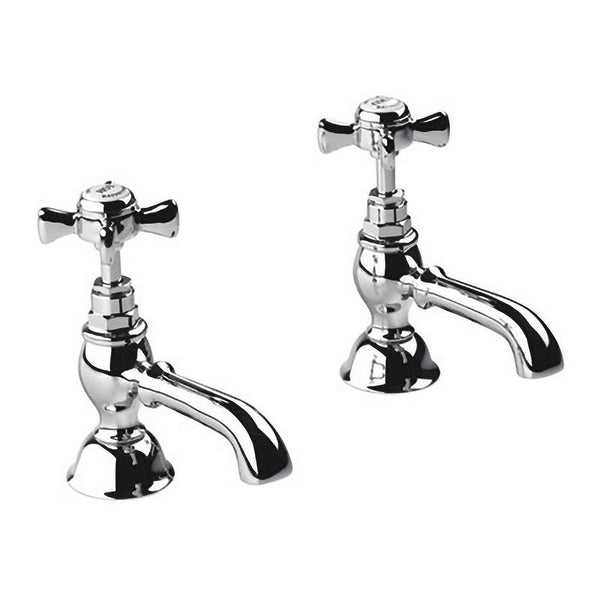 Edwardian Basin Pillar Taps