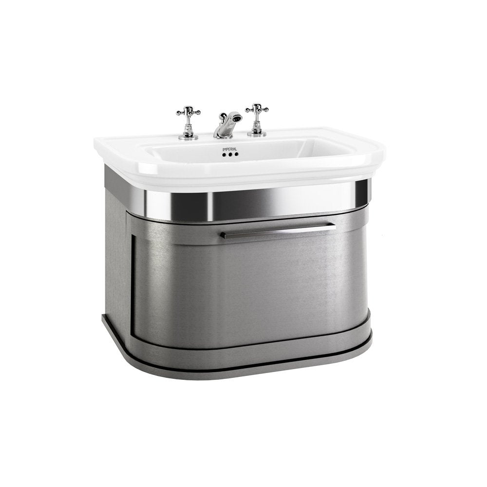 Carlyon Bay Medium 1-Drawer Vanity Unit & Basin by Imperial Bathrooms
