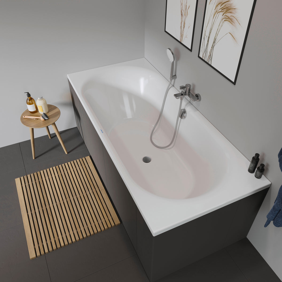 Duravit D-Neo Bath, in a bathroom setting