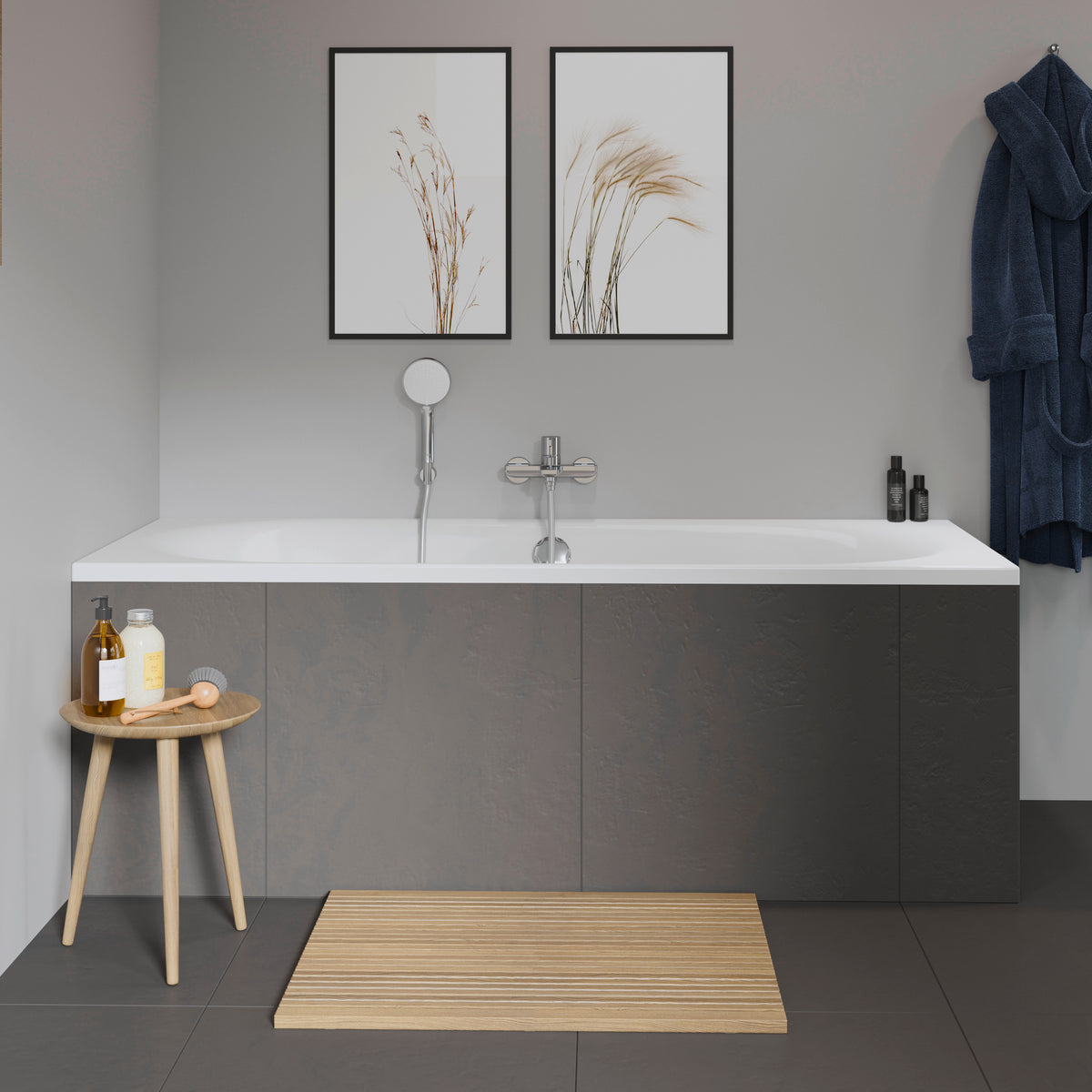 Duravit D-Neo Bath, in a bathroom setting