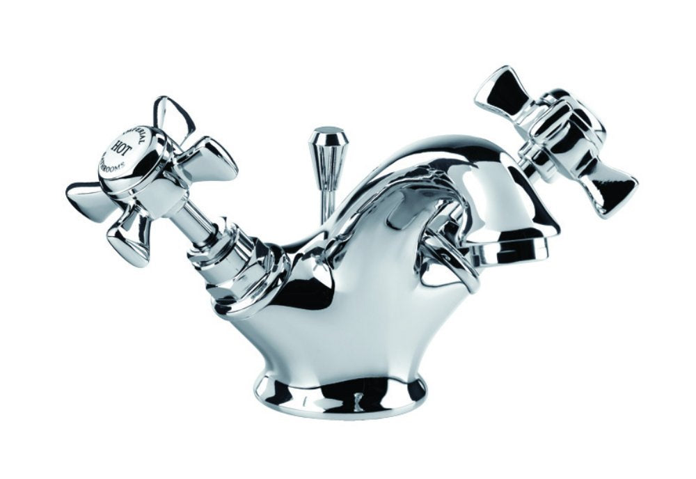 Edwardian Basin Mono Mixer in Chrome