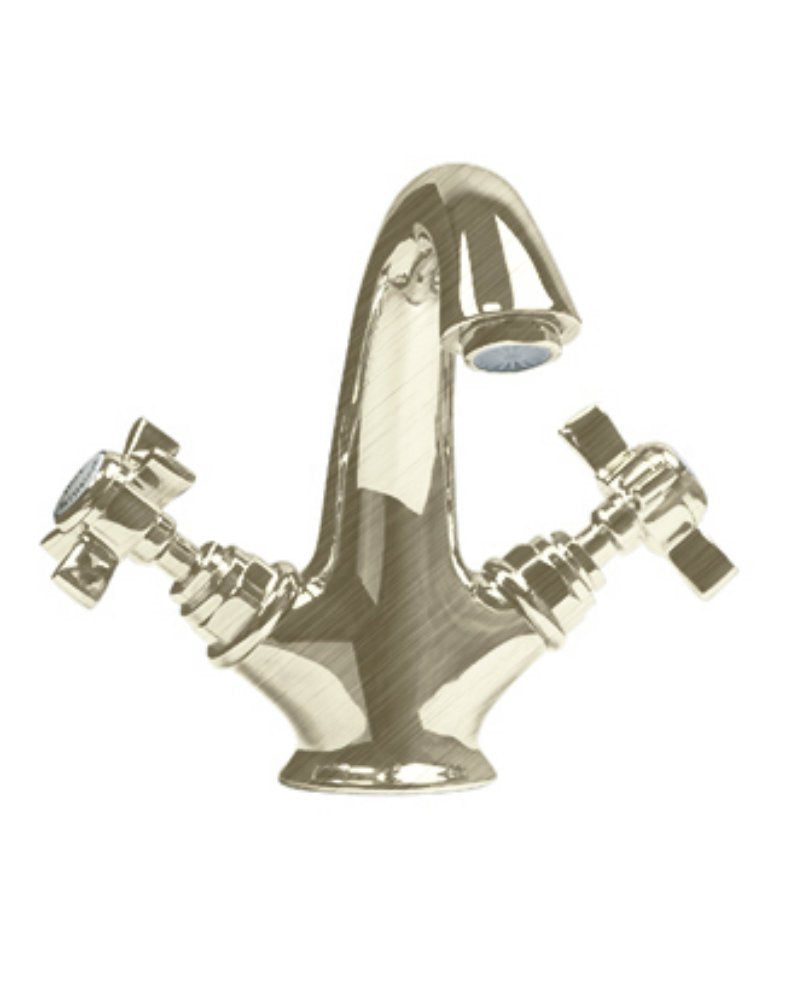 Edwardian Tall Basin Mono in Brushed Nickel