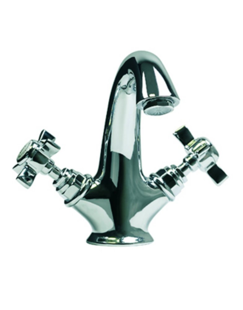 Edwardian Tall Basin Mono in Chrome