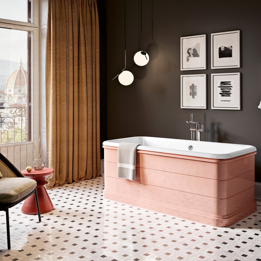 Firenze Free Standing Bath 170X81 Primed Fin 0 Tap