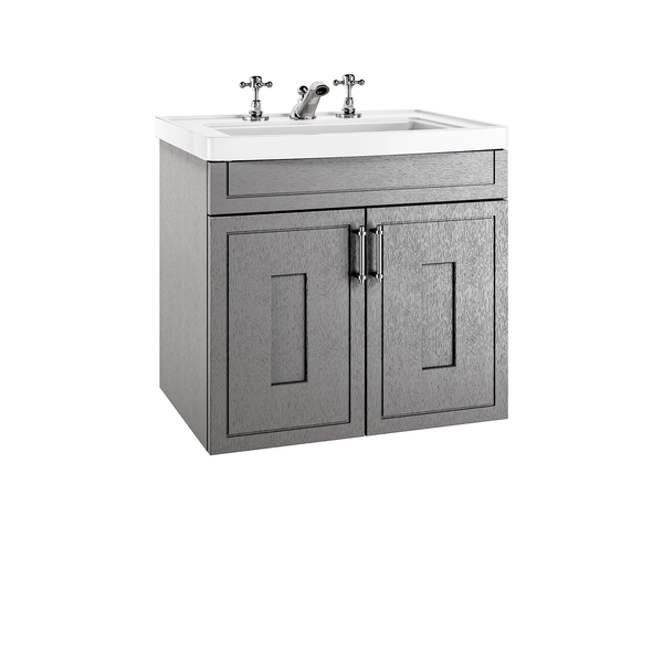 Fradley Medium Wall Hung 2-Door Vanity Unit & Basin