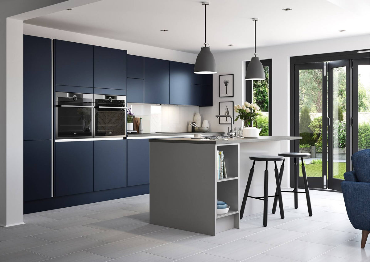 Kitchen in Indigo Blue