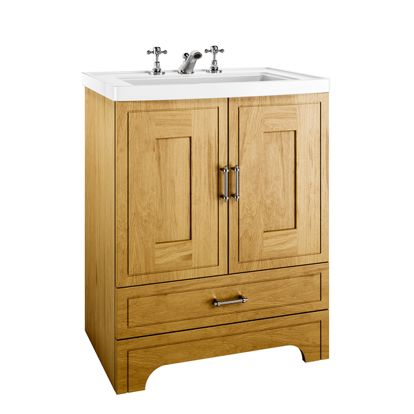 Fradley 2-Door 1-Drawer Vanity Unit & Basin