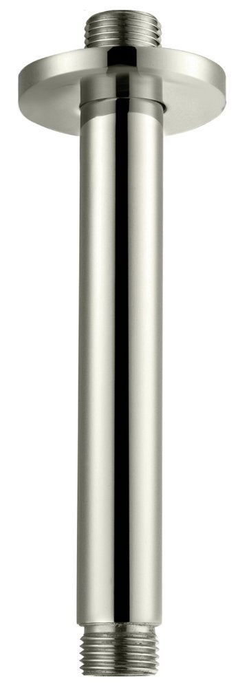 Lichfield 120mm Round Ceiling Arm in Polished Nickel