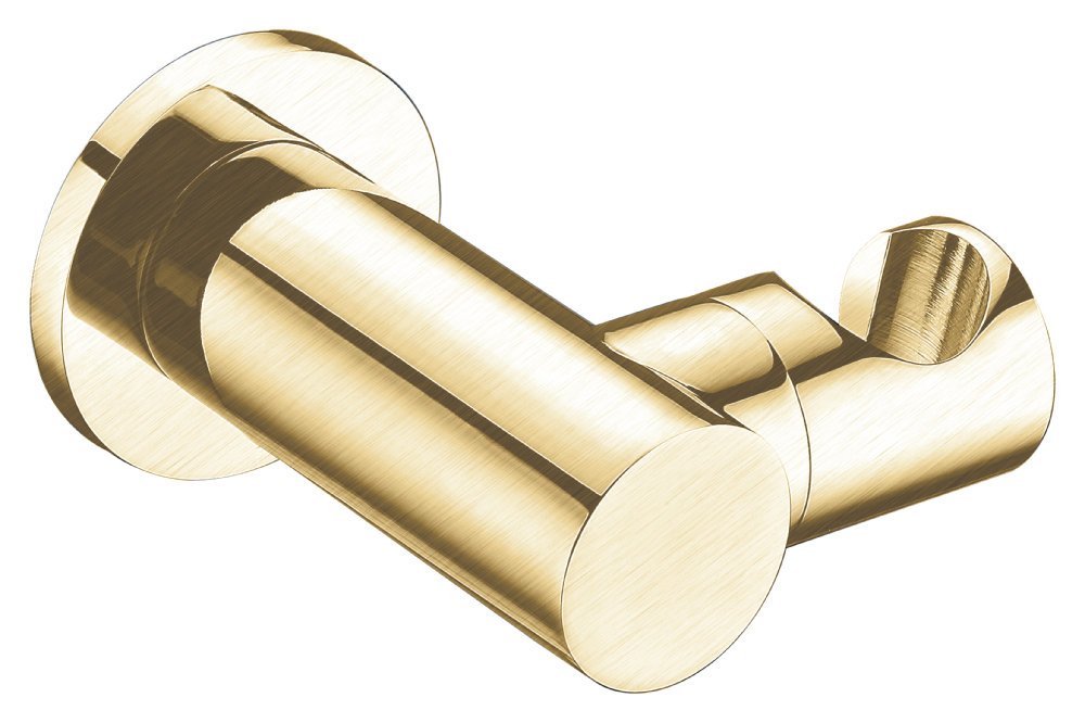 Lichfield Shower Handset Holder in Brushed Brass