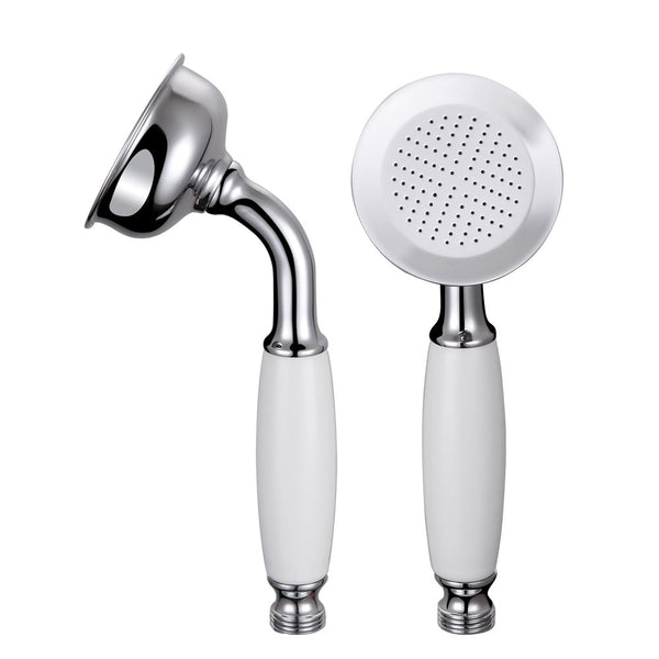 Lichfield Traditional Shower Handset, White