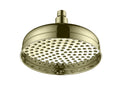 Lichfield 200mm Shower Head in Antique Gold