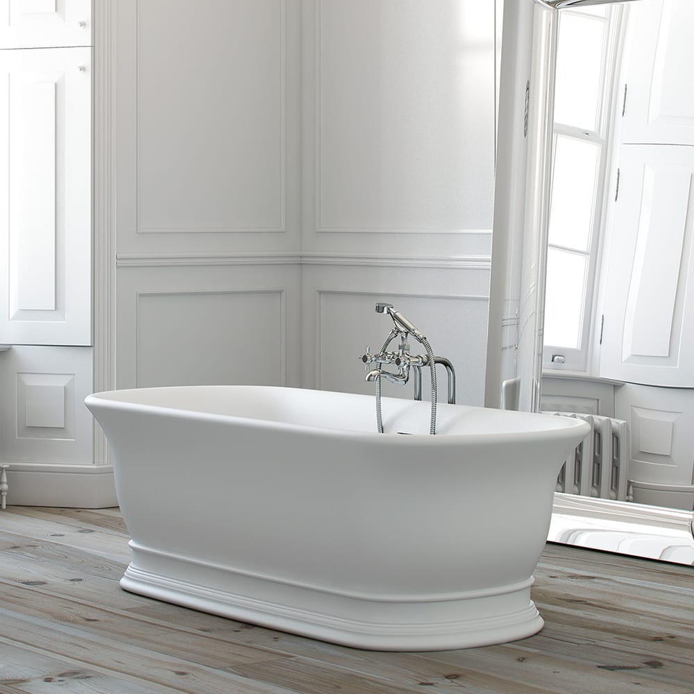 Composite Bath Marlow Dbl Oval Classic Bath
