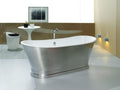 Radison Aluminium Freestanding Bath in Polished aluminium