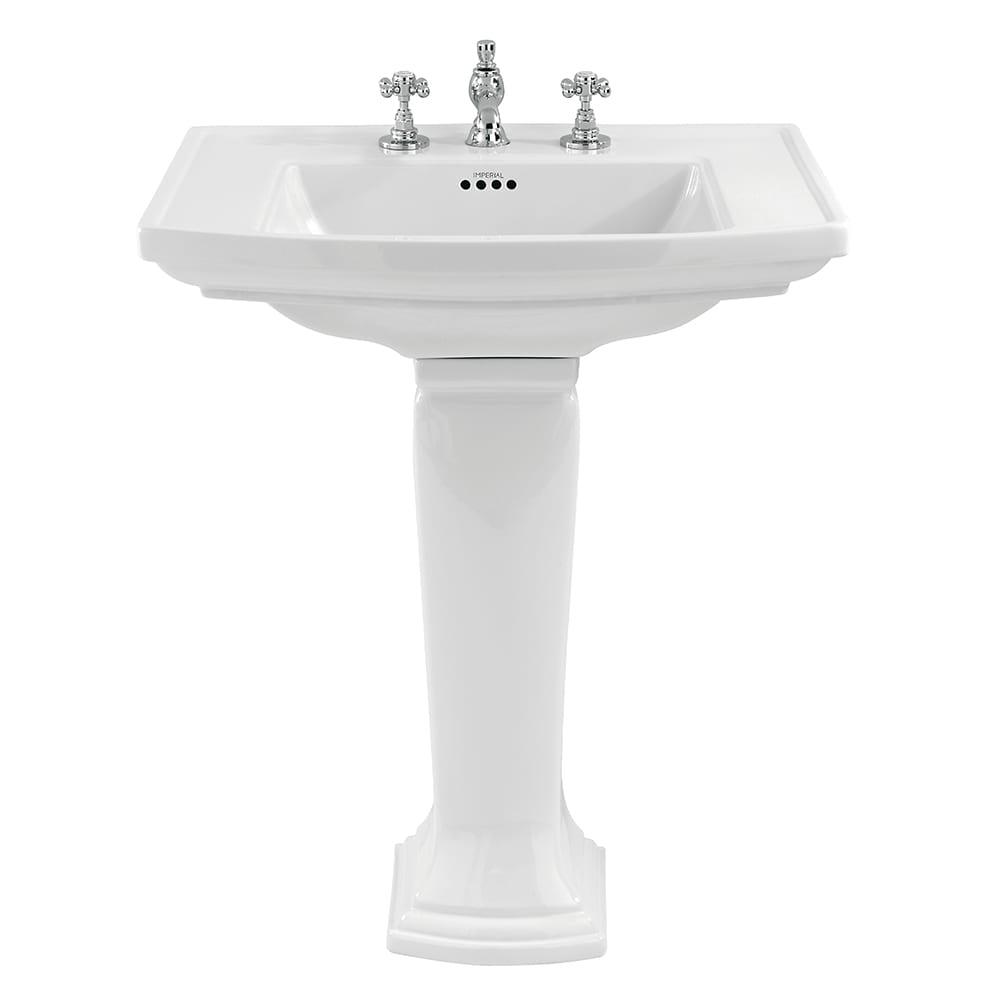 Radcliffe large basin and pedestal