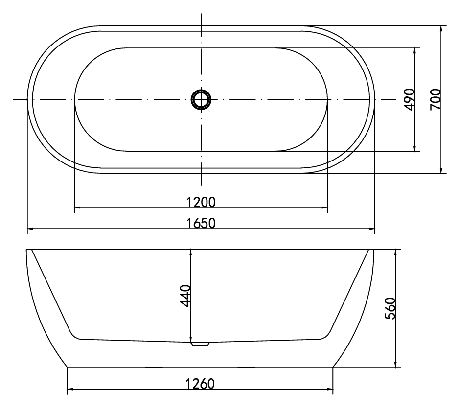 Una Freestanding Bath