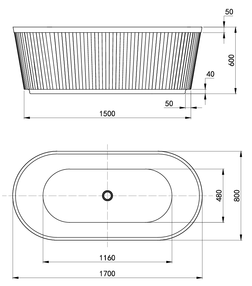 Grova Freestanding Bath