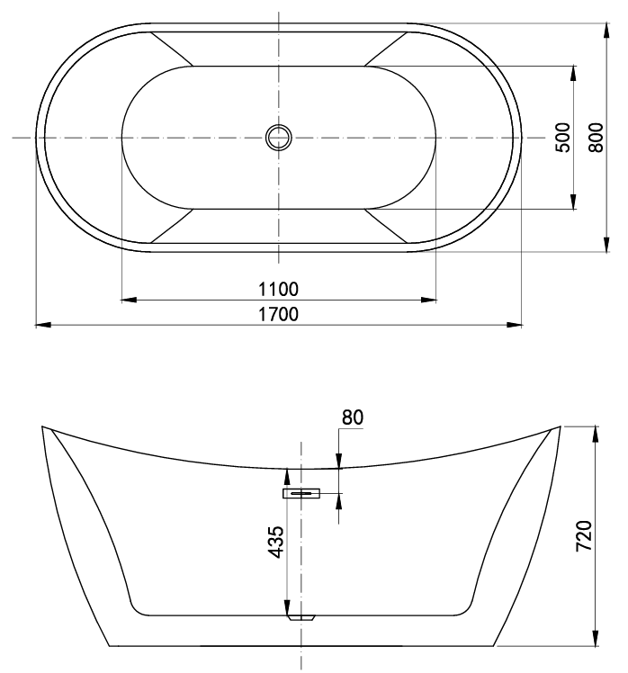 Dupla Freestanding Bath