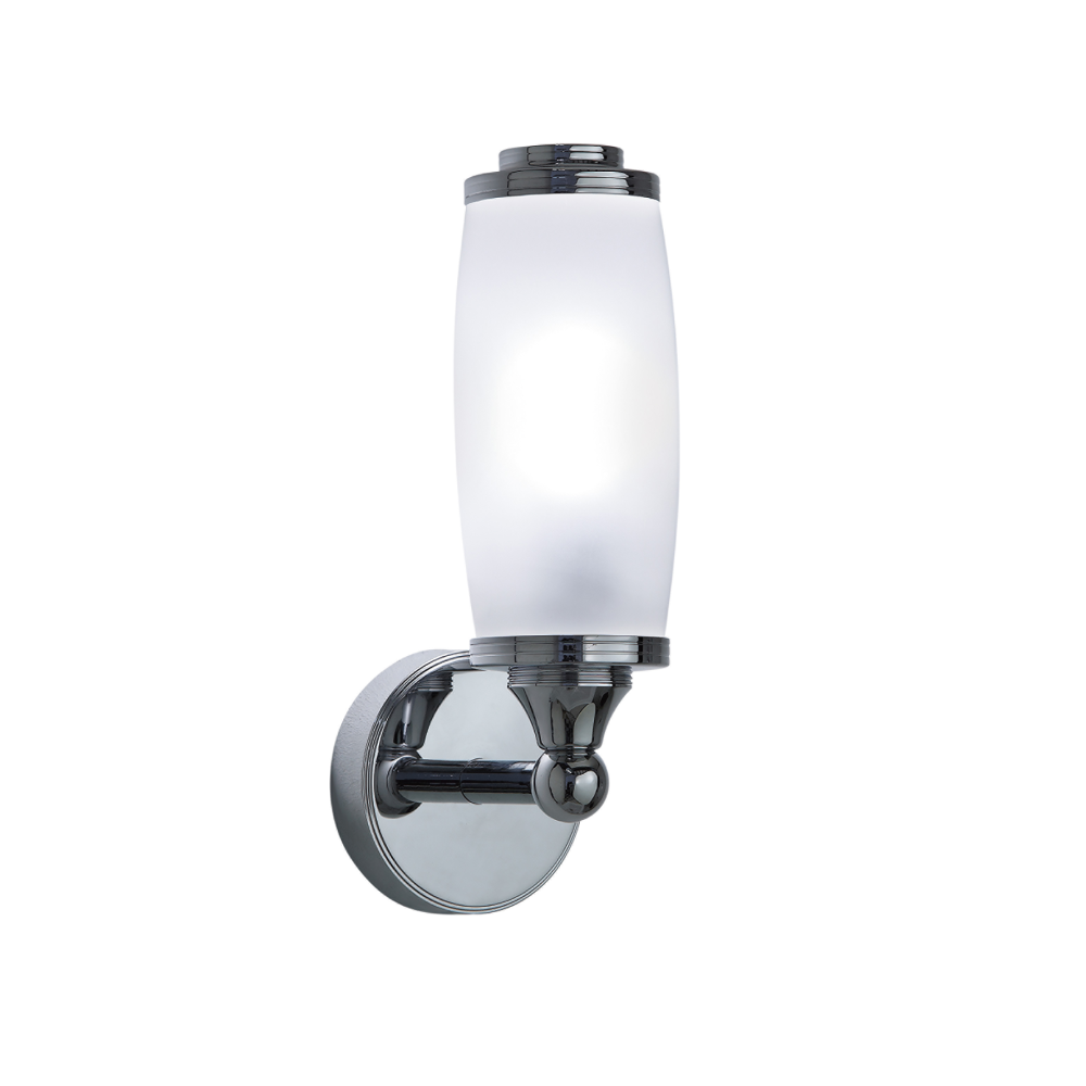 Toledo Single Wall Light With Glass Shade