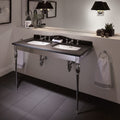 Troon console unit with composite top and under counter basin