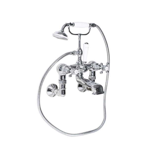 Victorian Bath Shower Mixer Wall Mounted