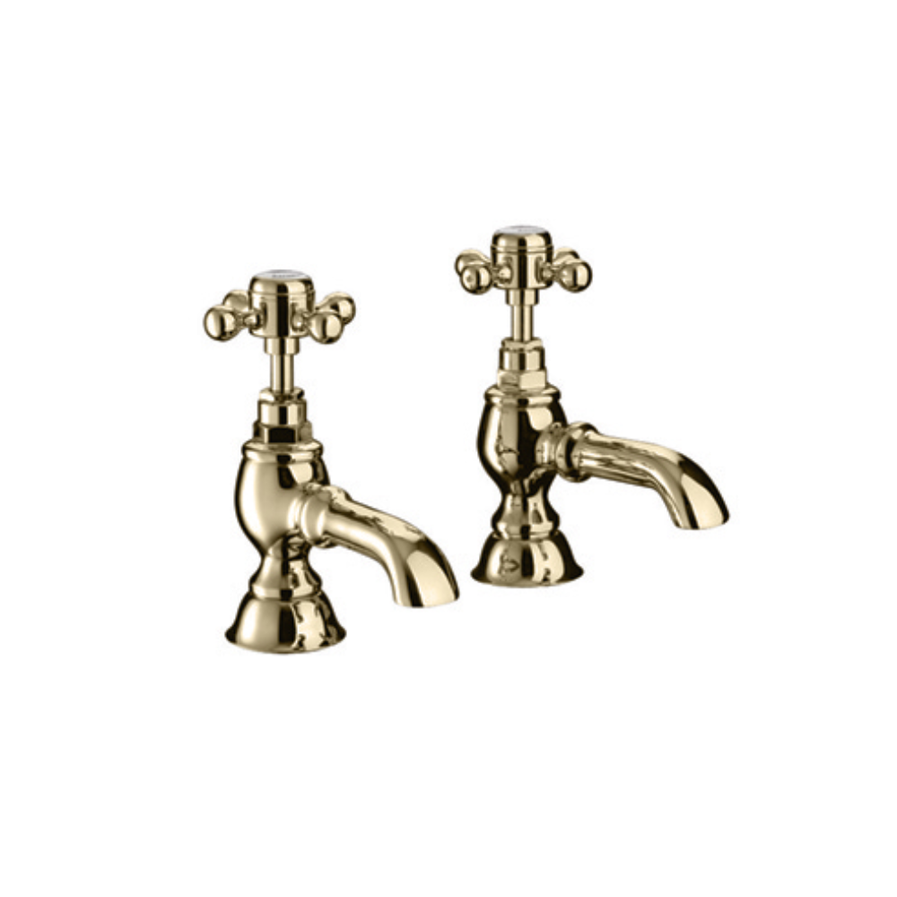 Victorian Bath Taps in Antique Gold