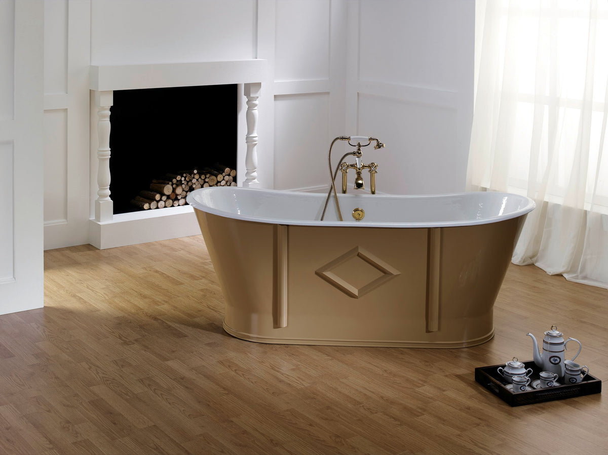Westbury Free Standing Bath 170 X 68 Primed Fin 0 Tap in Primed Finish