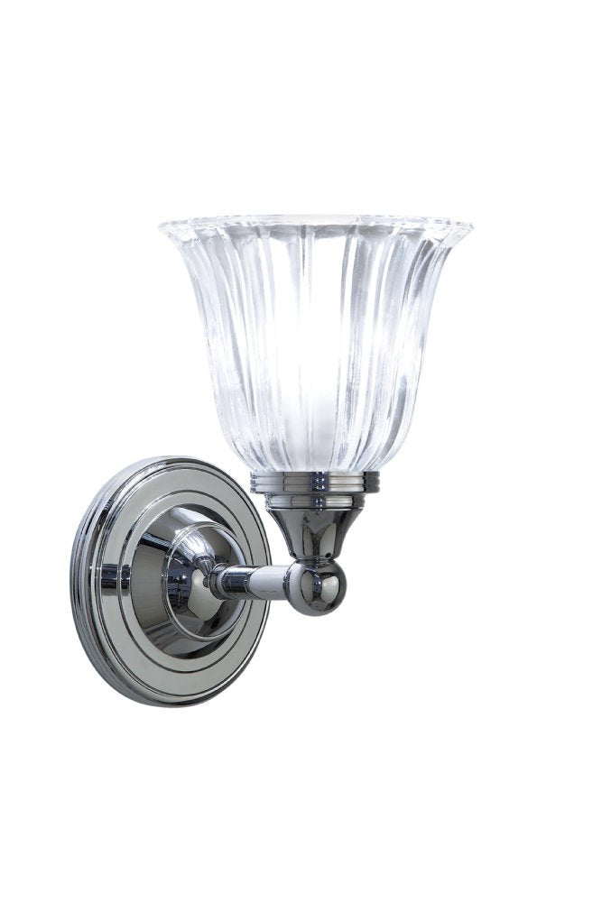 Segovia Lamp With Glass Shade in Polished Nickel, XLP1000300