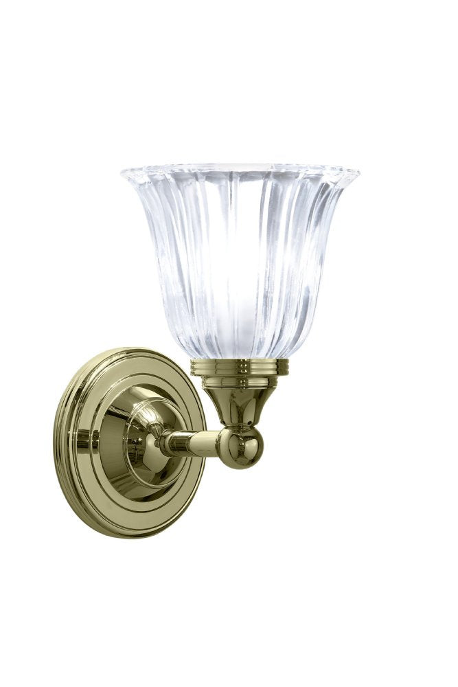 Segovia Lamp With Glass Shade in Antique Gold, XLP1000300AG
