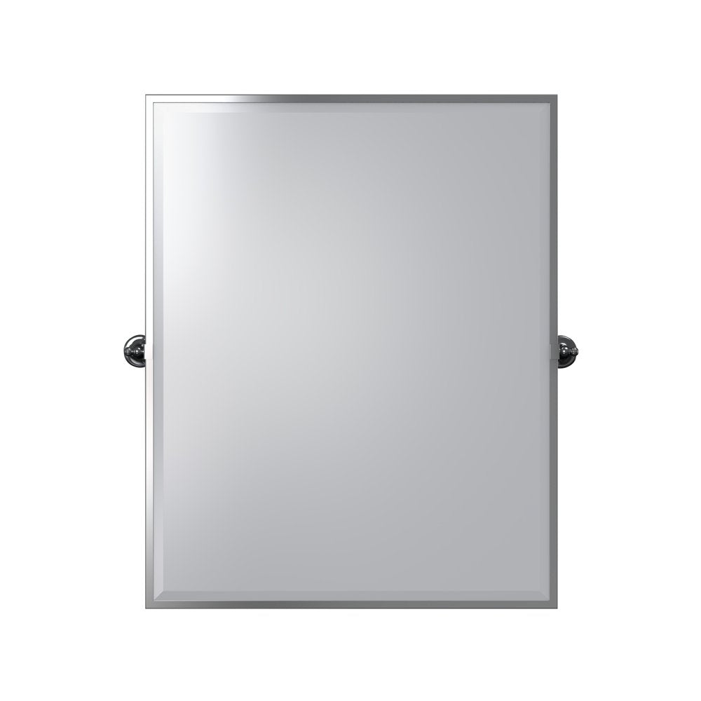 Tristan Framed Mirror (Rectangular) in Chrome