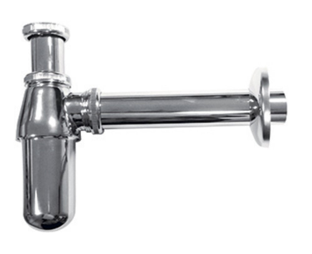 Imperial bottle trap in chrome