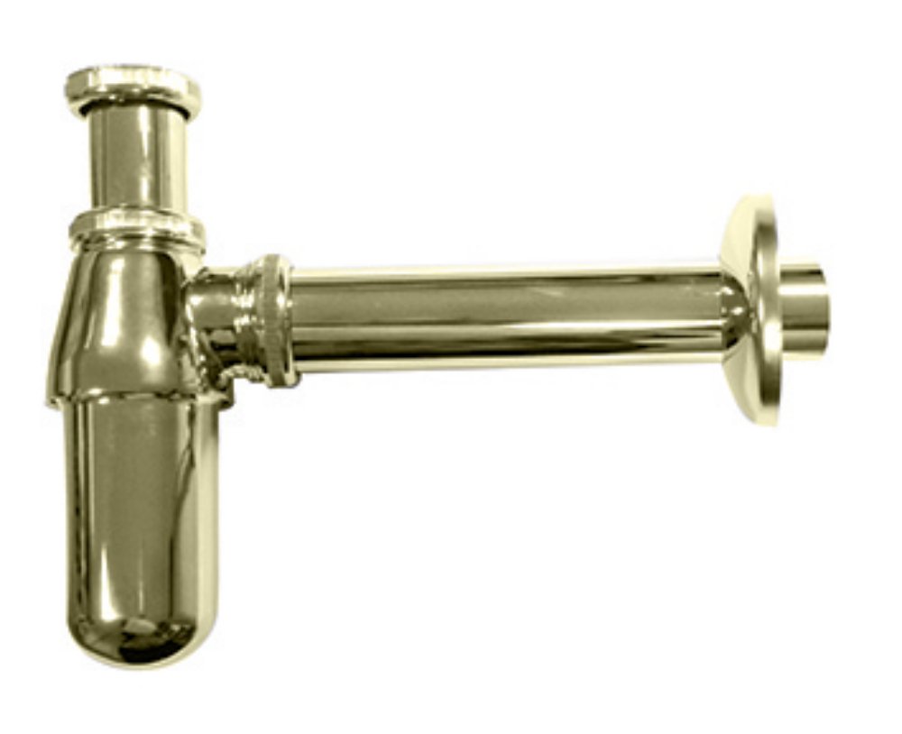 Imperial bottle trap in antique gold