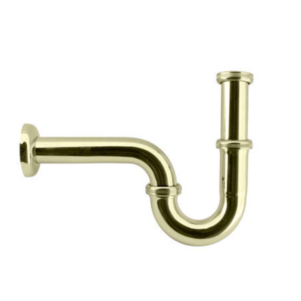 Imperial basin P trap in antique gold