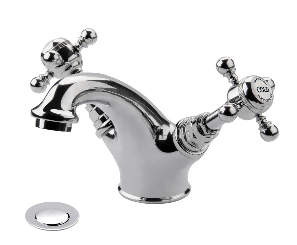 Lichfield Mono Basin Mixer with Pop-Up Waste