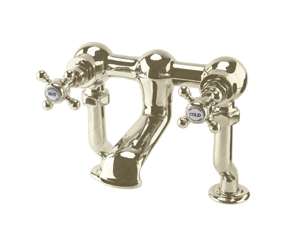Lichfield Deck Mounted Filler Tap in Brushed Nickel