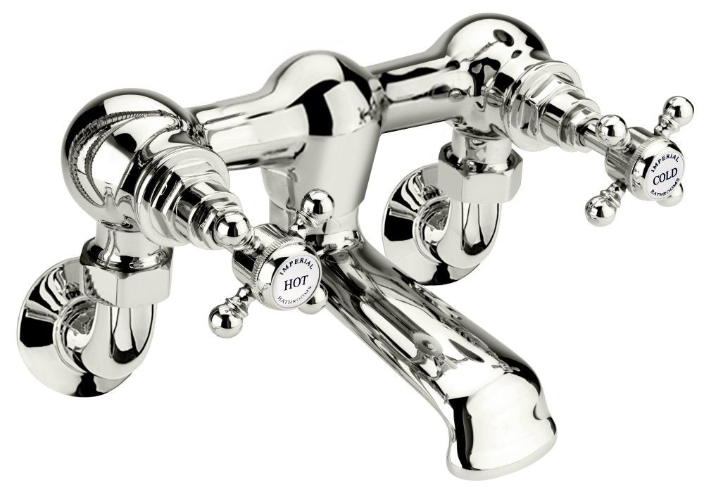 Lichfield Wall Mounted Filler Tap in Polished Nickel
