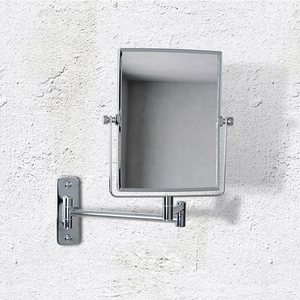 Addison Reversible 3x Magnifying Wall Mirror - Chrome