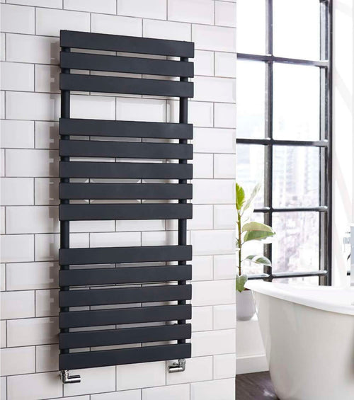 Arden Textured Grey Towel Rail