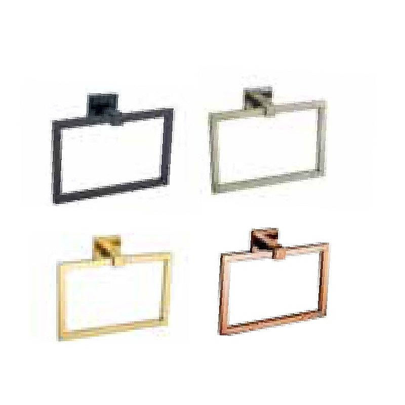 Artisa Towel Ring, square, in a choice of finishes