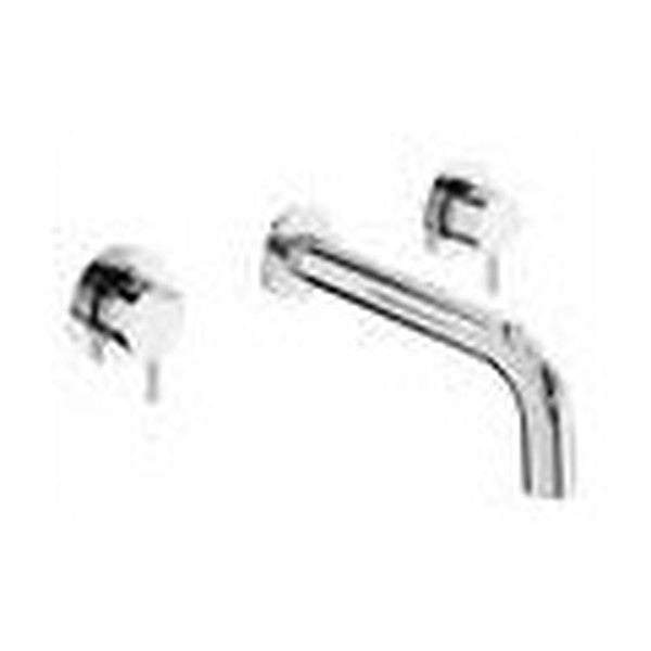 Artisa Wall-Mounted 3-Hole Basin Mixer in chrome