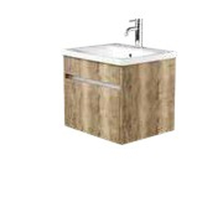 Aspira 550mm Wall Hung Vanity Unit & Basin, 1 Drawer