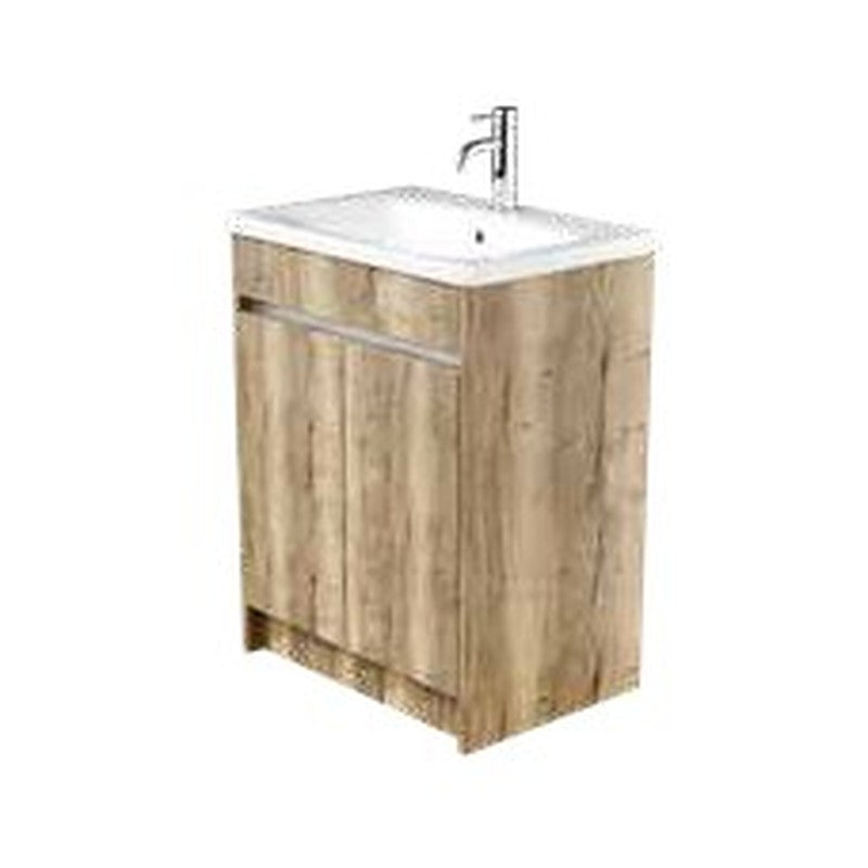 Aspira 650mm Floorstanding Vanity Unit & Basin, 2 Doors