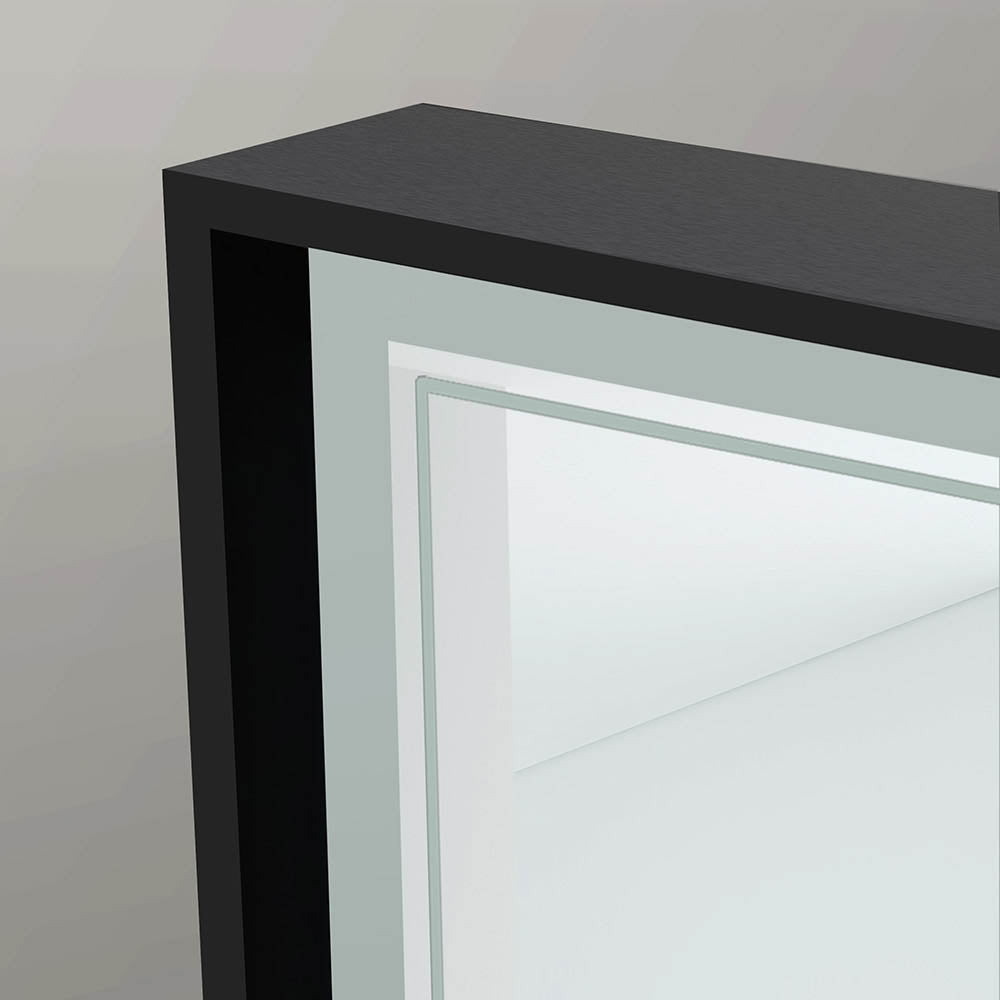 Astoria Mirror 60 Black - 60x80cm