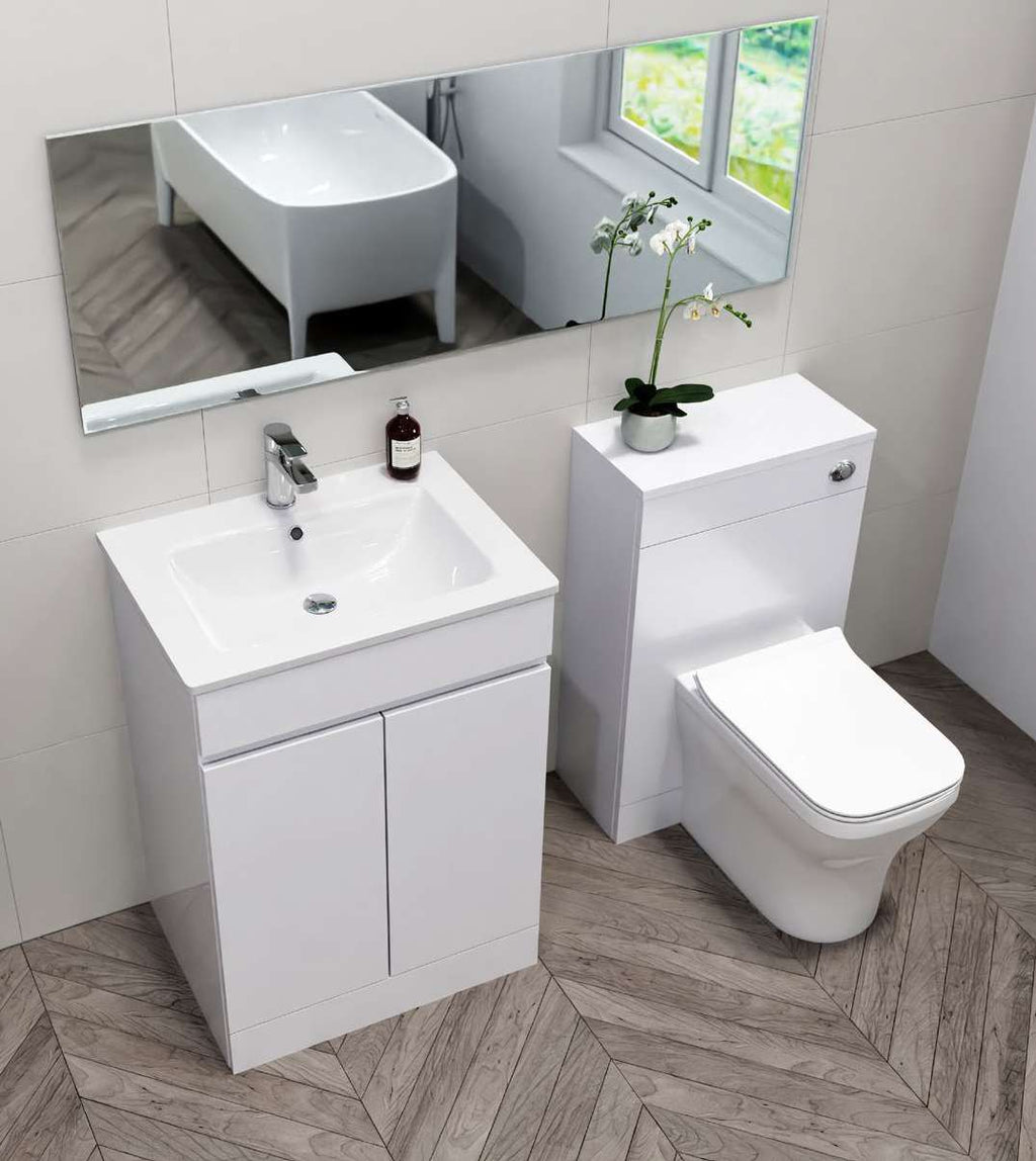 Atlas Waterproof Tall Unit in a bathroom setting