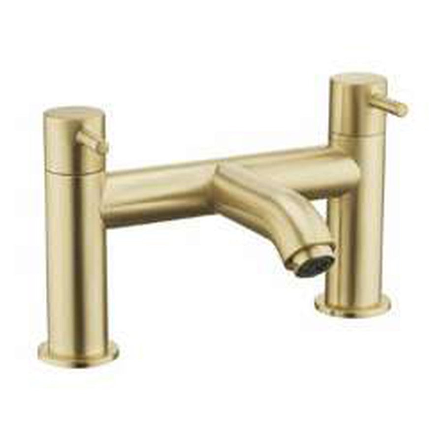 Aurea Brushed Brass Bath Filler