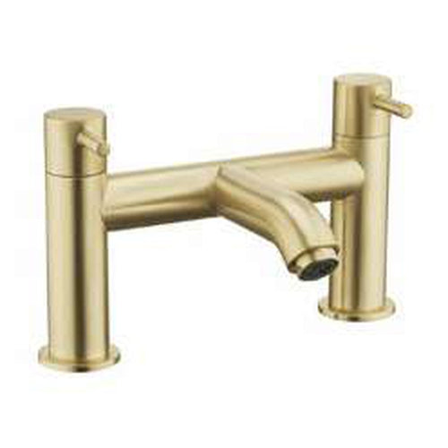 Aurea Brushed Brass Bath Filler