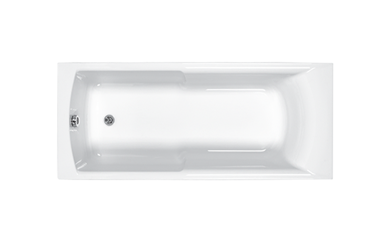 Carron Eco Axis Single Ended Bath, plan view
