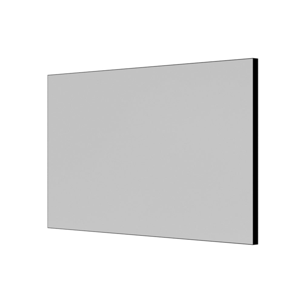 Tate Rectangular Mirror 120 Black - 120x70cm